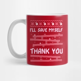 Video Game Princess Ugly Sweater Mug